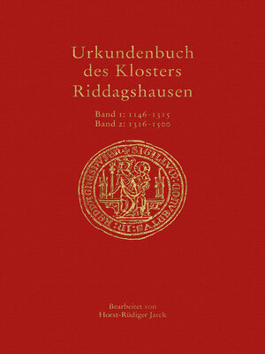 cover image of Urkundenbuch des Klosters Riddagshausen